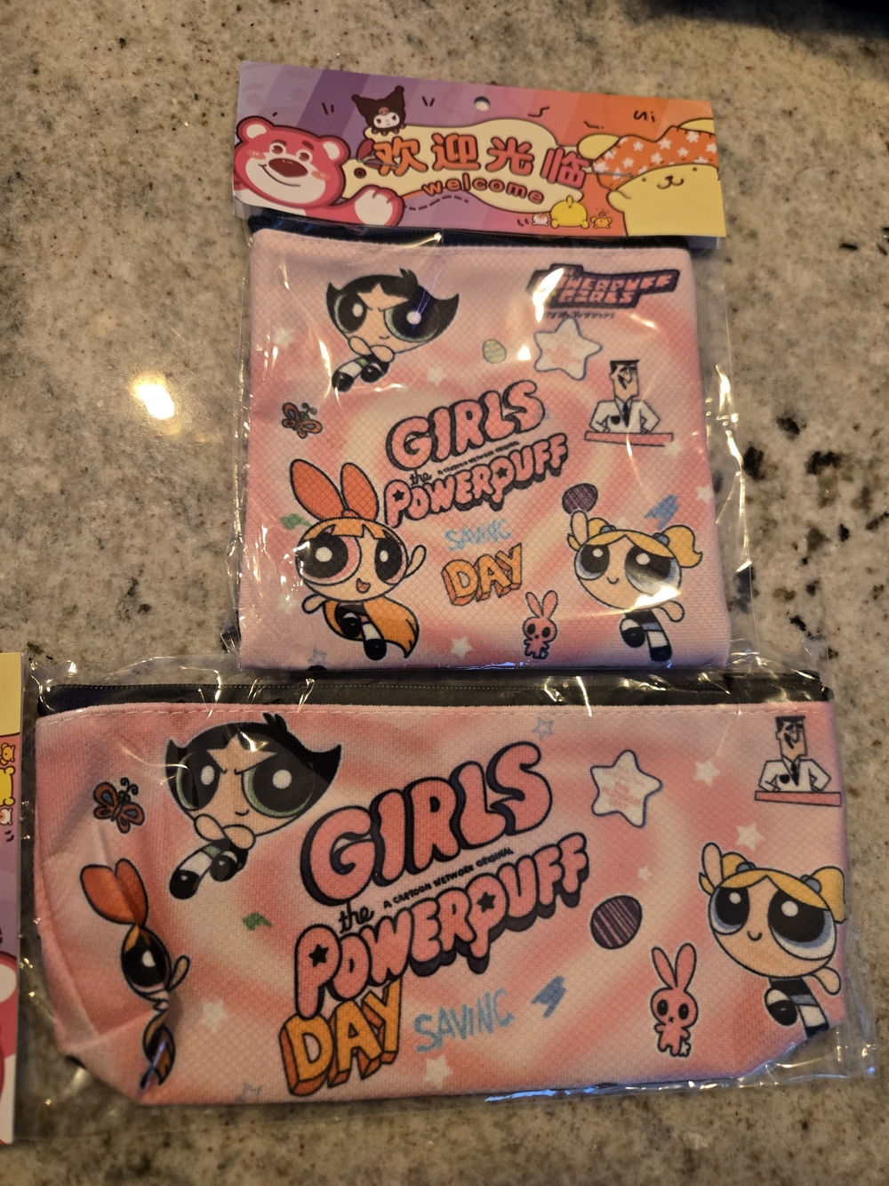 Powerpuff Pencil Case Set